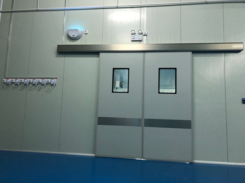 樣品冷庫，冷庫門