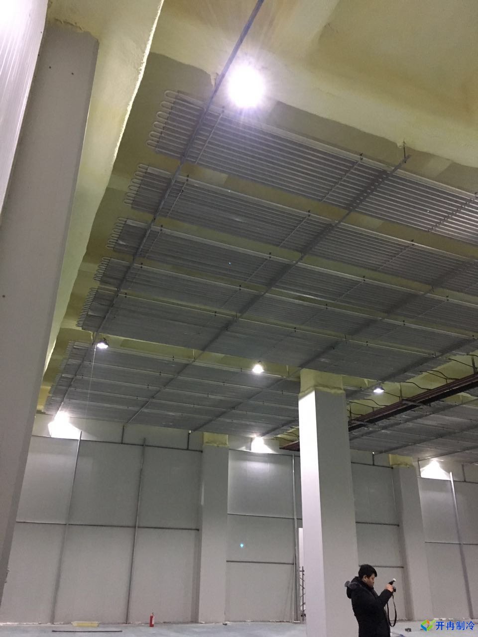 上海2000噸低溫冷凍品冷庫建設案例